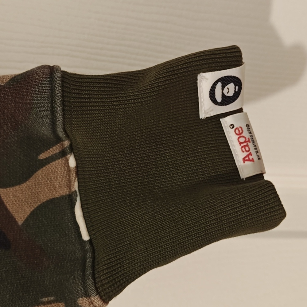 AAPE Camouflage Sweatshirt Glow In Dark, A Bathing Ape - Picture 3 of 7